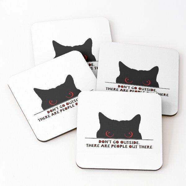 Item preview, DON_T GO OUTSIDE THERE ARE PEOPLE OUT THERE designed and sold by Suberostore.