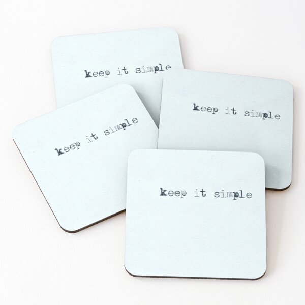 Item preview, keep it simple designed and sold by Aliveforfun.