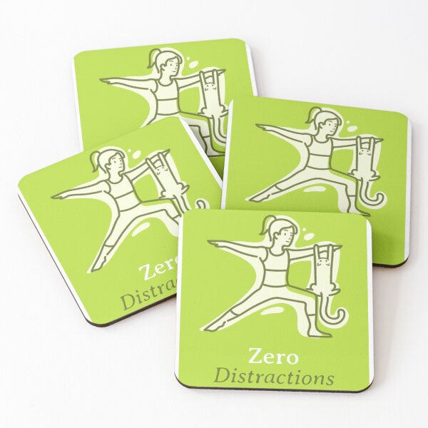 Item preview, Yoga Zero Distractions designed and sold by 32BlackRoses.