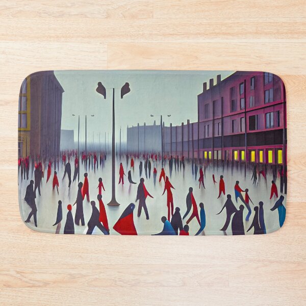 Item preview, Skating on the Lowry Ice Rink designed and sold by PictureNZ.