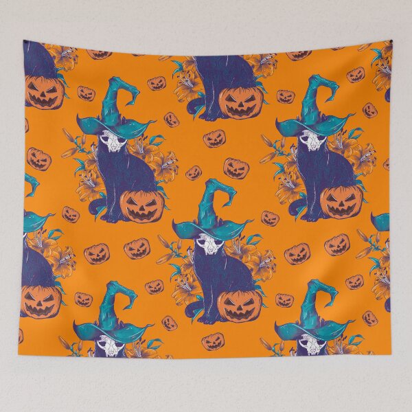 Item preview, Spooky Cat familiar designed and sold by Jess.a.creates.