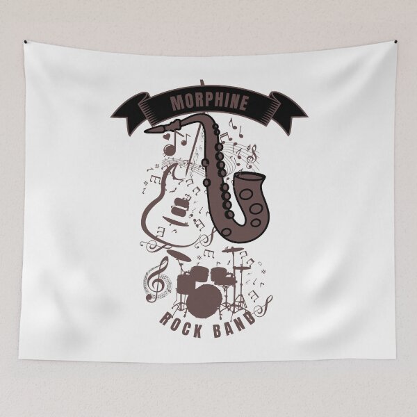 Item preview, Morphine Rock Band, vintage music  designed and sold by KinnickOlear.
