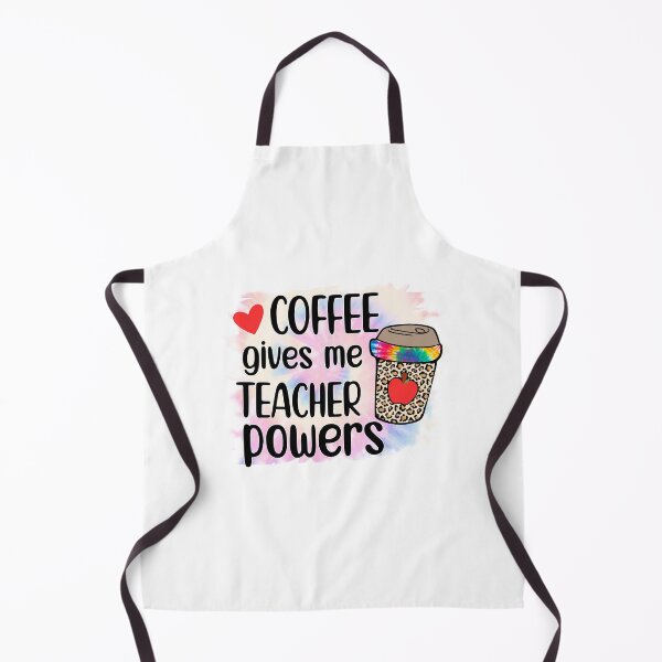 Item preview, Coffee gives me teacher powers designed and sold by sweary12.