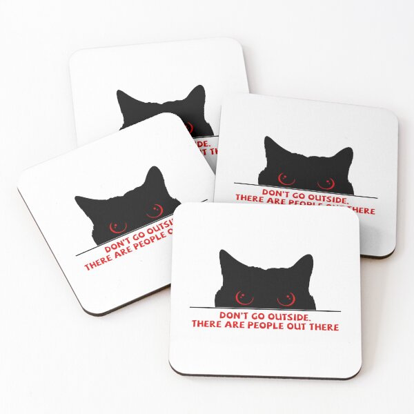 Item preview, DON_T GO OUTSIDE THERE ARE PEOPLE OUT THERE  designed and sold by Suberostore.