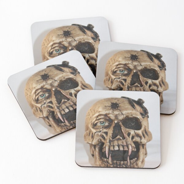 Item preview, Skull with Bullet Hole and  Scorpion shot closeup designed and sold by ROBERTDBROZEK.