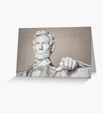 Abraham Lincoln Greeting Card