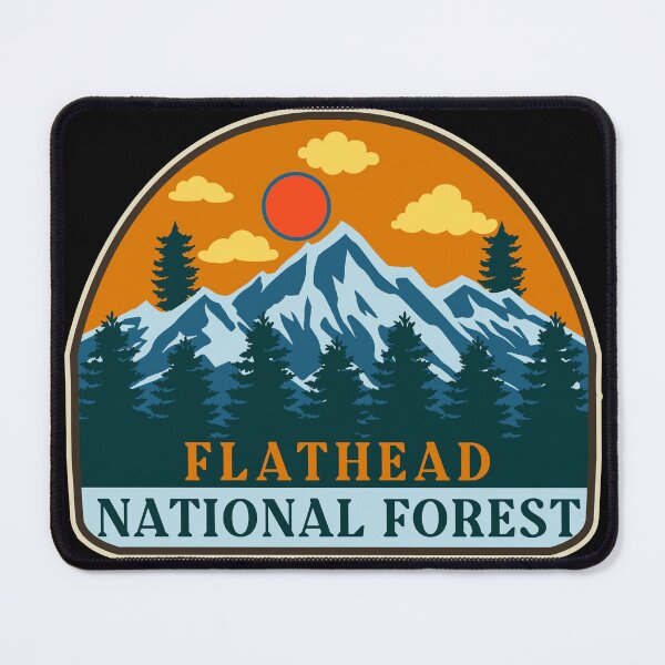 Item preview, Flathead national forest-Vintage designed and sold by Nature-mark.