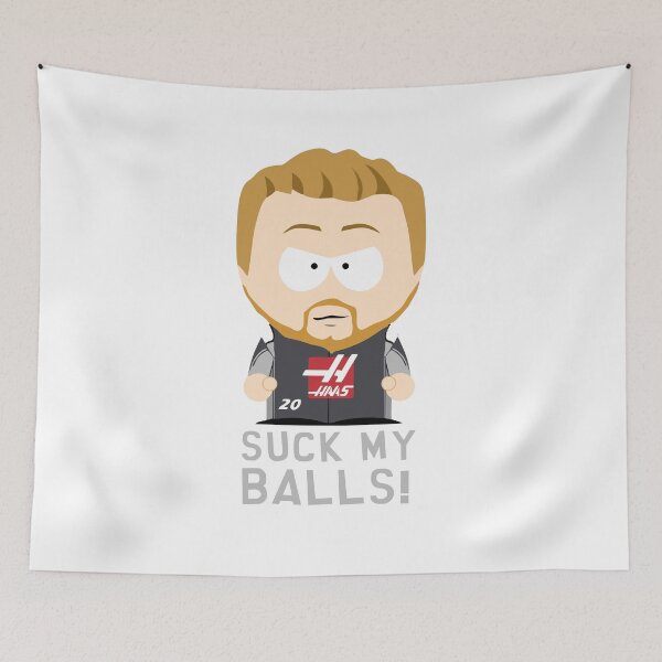 Item preview, "Suck My Balls" - Kevin Magnussen (light) designed and sold by tF1S.