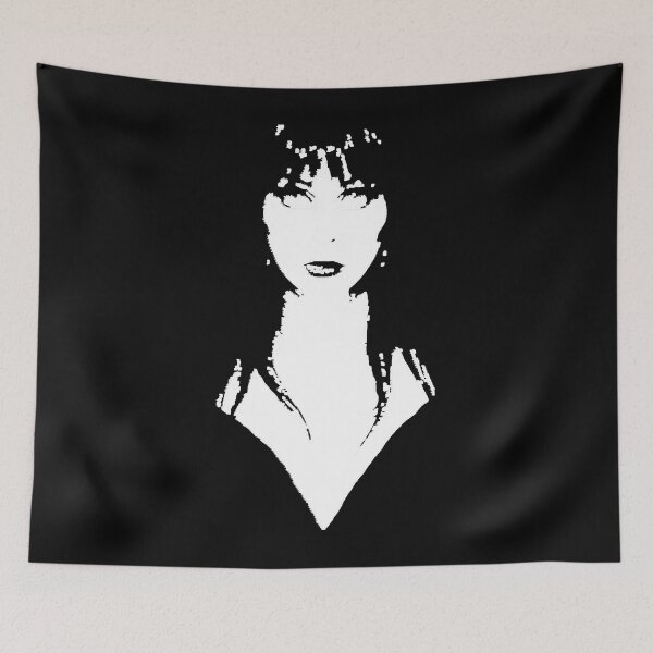 Item preview, Elvira    Mistress of the Dark white and background color Classic designed and sold by ALLENBIRMINGHAM.