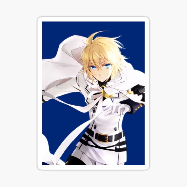 Guren Ichinose Seraph of the end Anime Girl Gift Sticker for Sale by  Spacefoxart