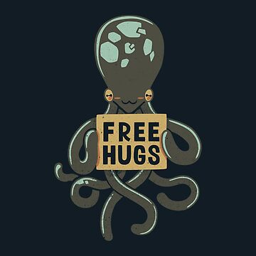 Artwork thumbnail, Free Hugs Octopus by Tobe Fonseca®