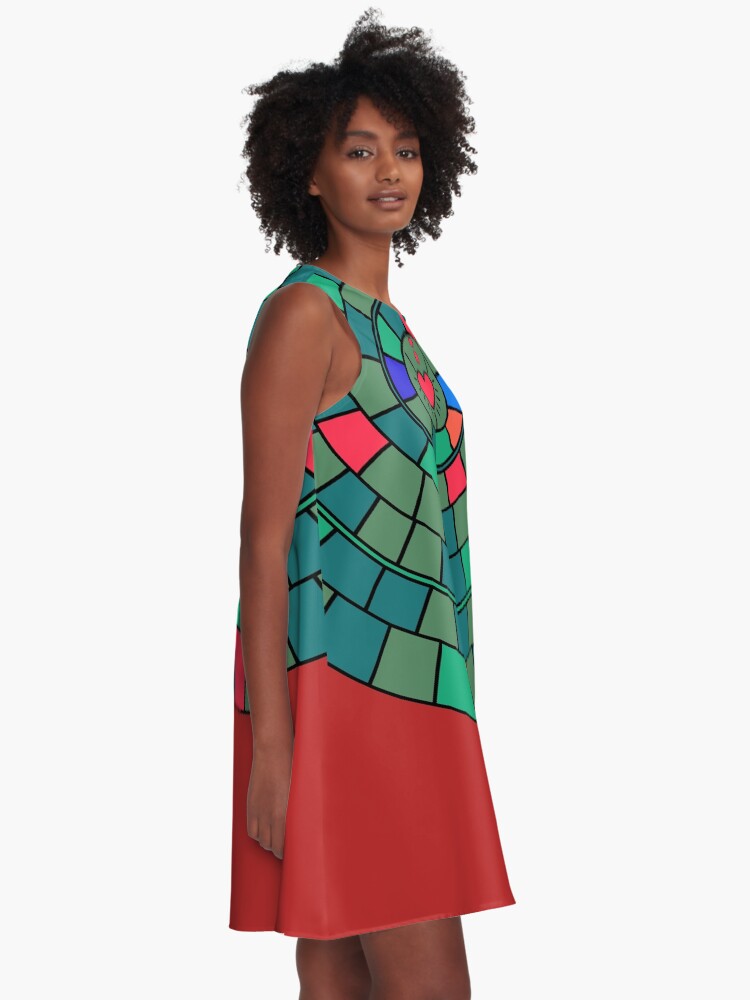 Alternate view of Circle of colours A-Line Dress