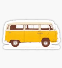 Yellow Van Sticker
