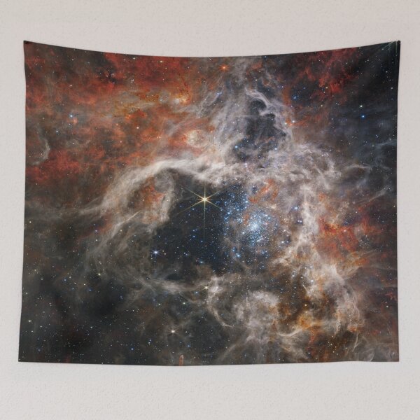 Item preview, Nebulosa de la Tarántula del telescopio espacial James Webb (imagen de NIRCam) Imagen del JWST designed and sold by bolkibox.