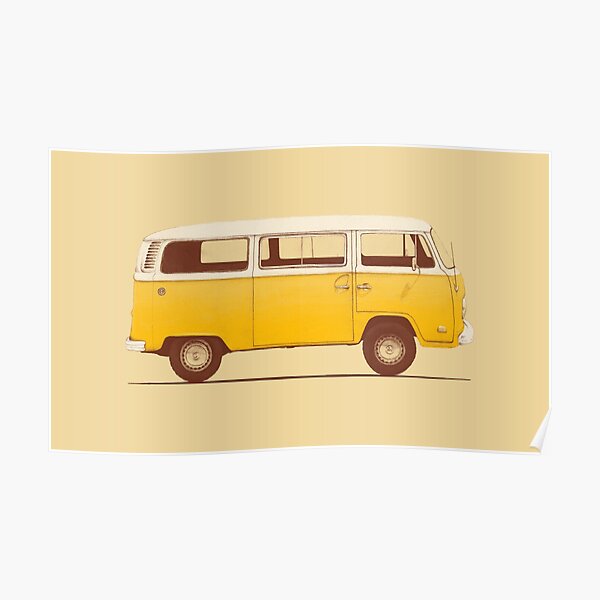 Yellow Van Poster