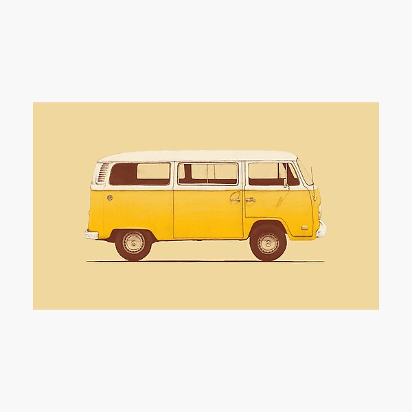 Yellow Van Photographic Print