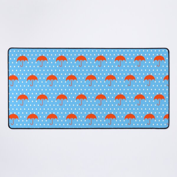 Item preview, Raindrops and umbrella pattern designed and sold by LaBelleMaison.