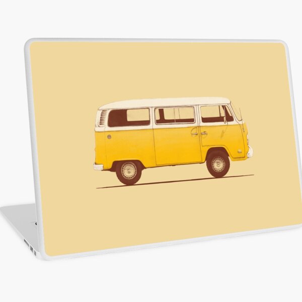 Yellow Van Laptop Skin