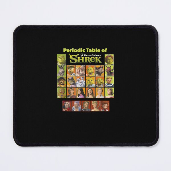 Item preview, Shrek Periodic Table Of Shrek Characters designed and sold by TamarHall.