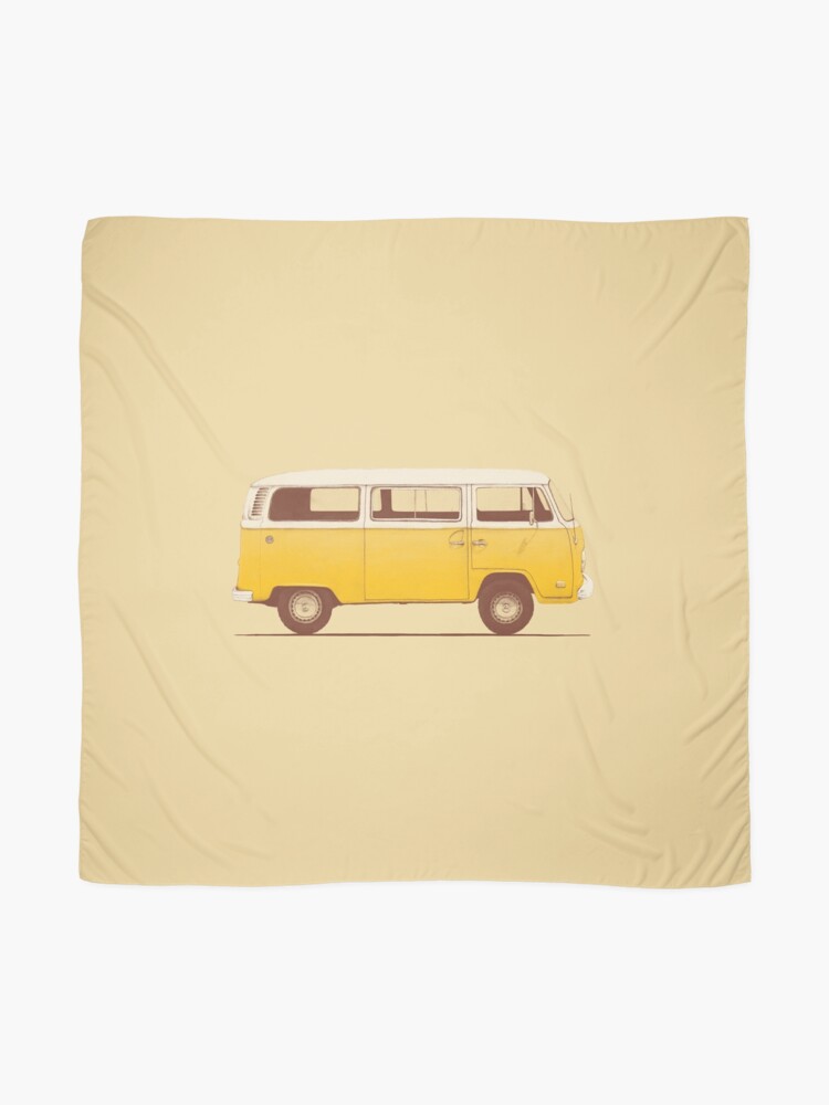 Alternate view of Yellow Van Scarf