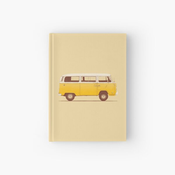 Yellow Van Hardcover Journal