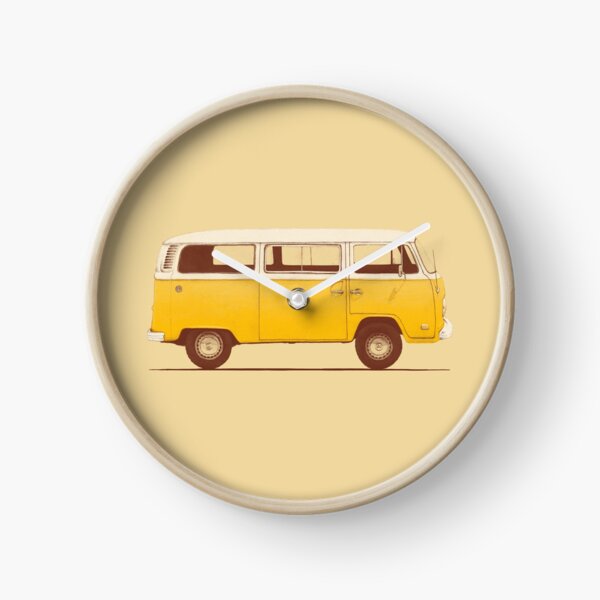 Camioneta amarilla Reloj