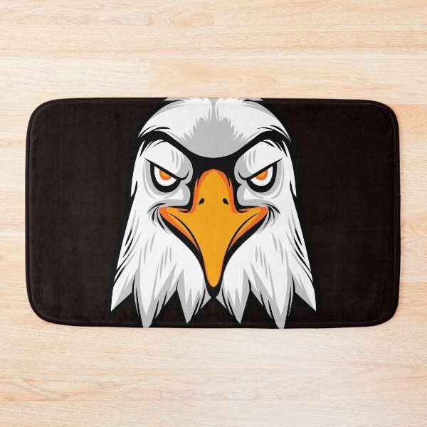 Item preview, Minimalist White and Black Eagle head T-Shirt  designed and sold by SAFALK.