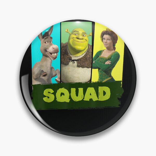Item preview, Shrek Squad Group Shot Panel Lineup Poster  designed and sold by TamarHall.
