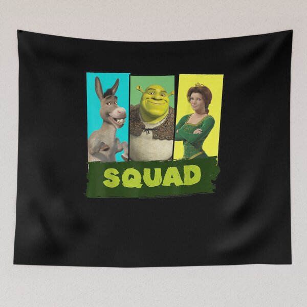Artikelvorschau, Shrek Squad Group Shot Panel Aufstellungsposter entworfen und verkauft von TamarHall.