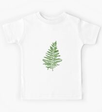 Fern. Graphic arts. Kids Tee