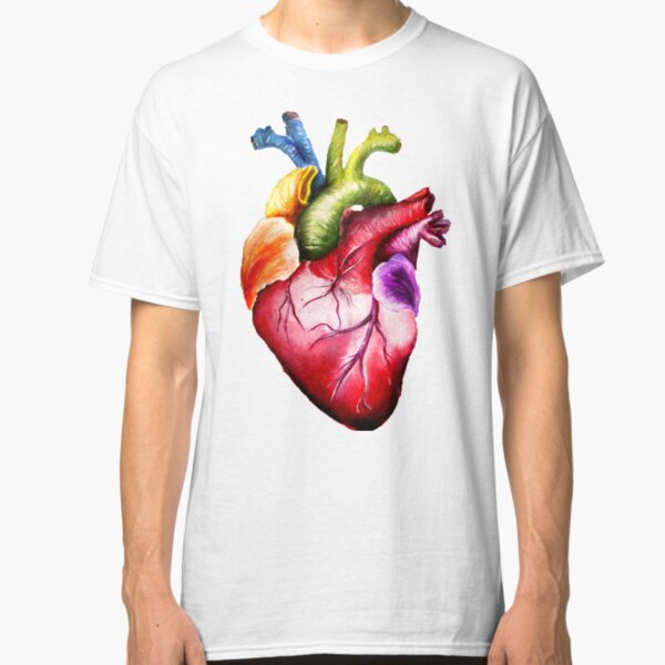 Rainbow Heart Classic T-Shirt