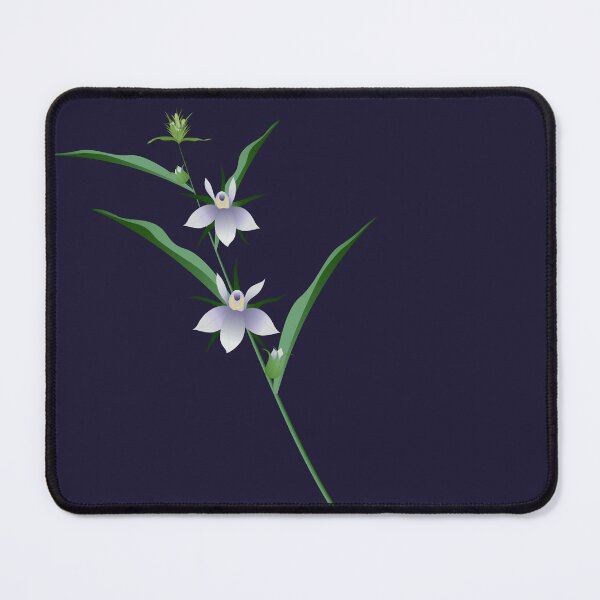 Item preview, Bellflower Tobacco with Indigo Background designed and sold by YouAreHereArt.