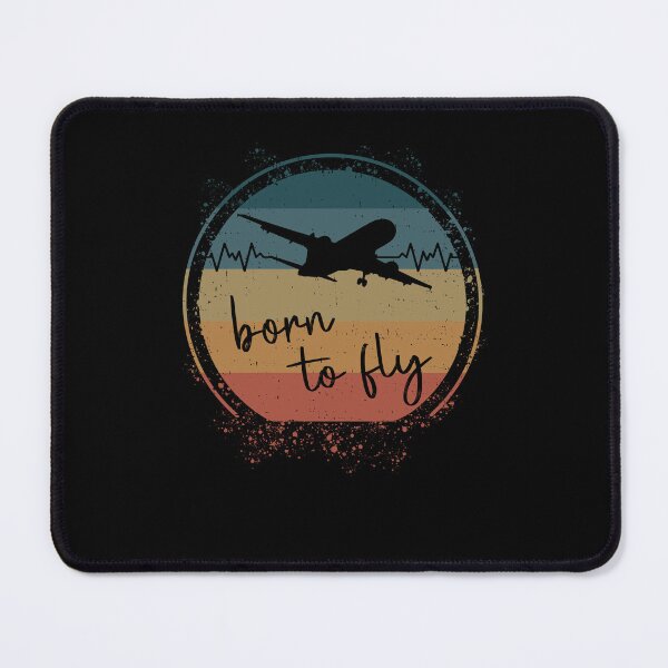 Item preview, Vintage Airplane Born To Fly designed and sold by LAWRENCE-MORROW.