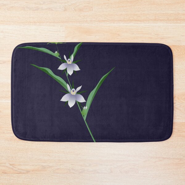 Item preview, Bellflower Tobacco with Indigo Background designed and sold by YouAreHereArt.