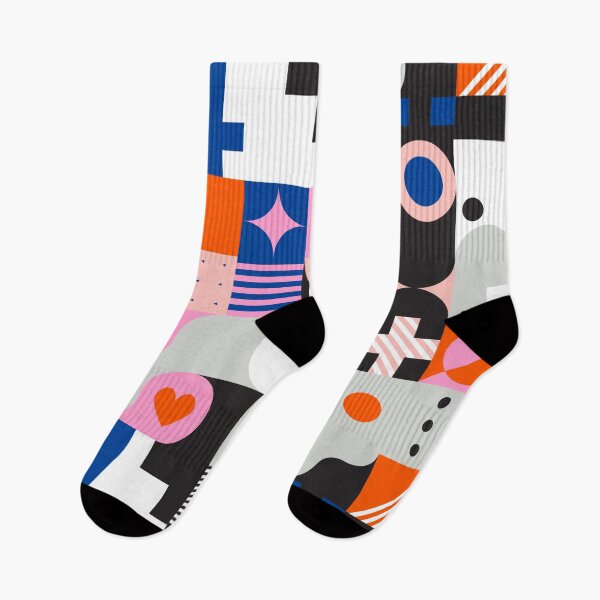 Item preview, Retro simple geometric shapes  designed and sold by Milatoo.