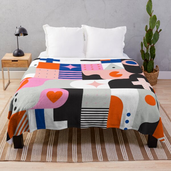 Item preview, Retro simple geometric shapes designed and sold by Milatoo.