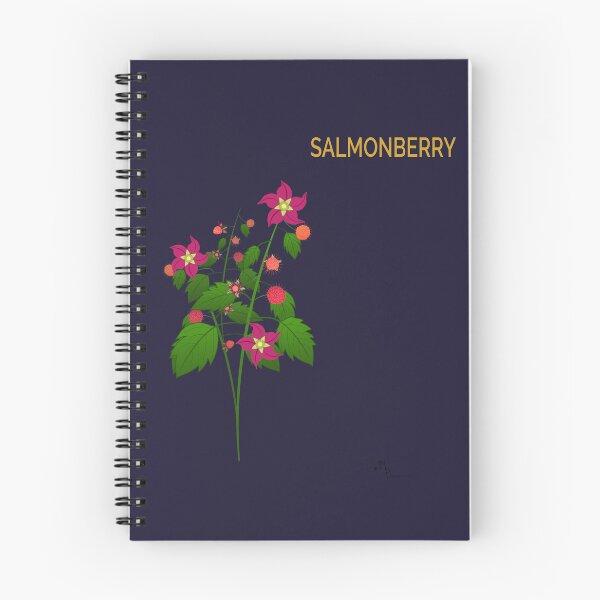 Item preview, Salmonberry designed and sold by YouAreHereArt.