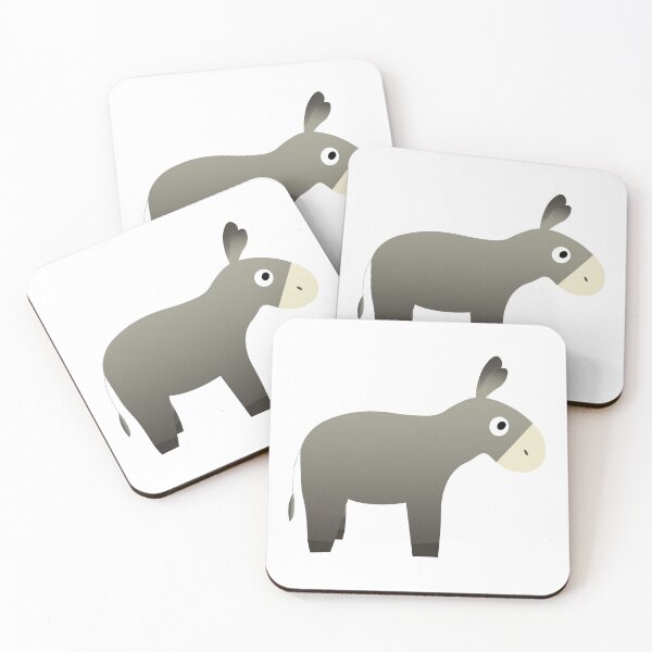 Item preview, Donkey cute illustration, donkey cartoon designed and sold by ElenaPost.