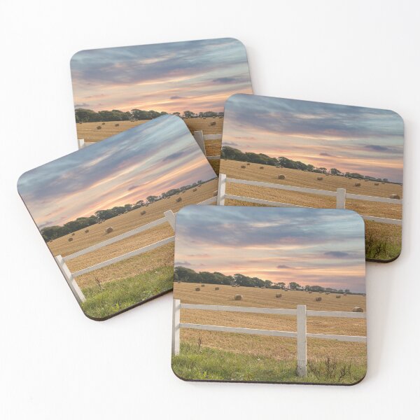 Item preview, Straw bails,  Cornwall countryside autumn designed and sold by kathleenjean.