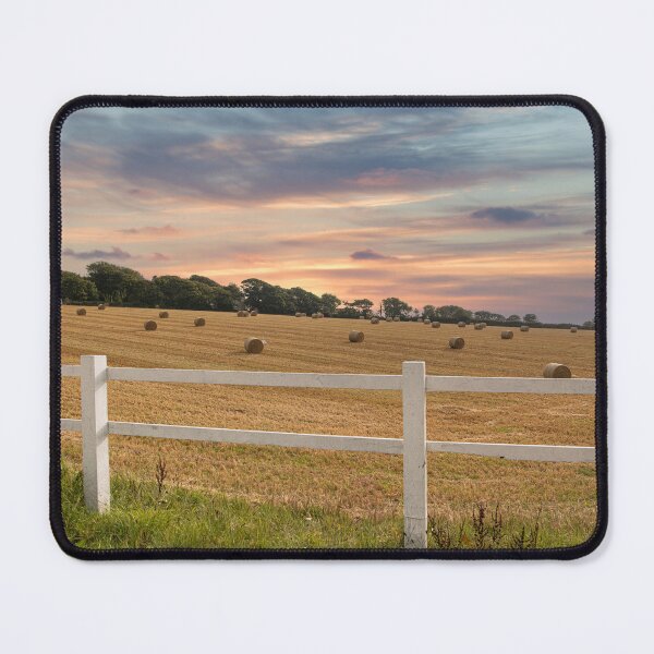 Item preview, Straw bails,  Cornwall countryside autumn designed and sold by kathleenjean.