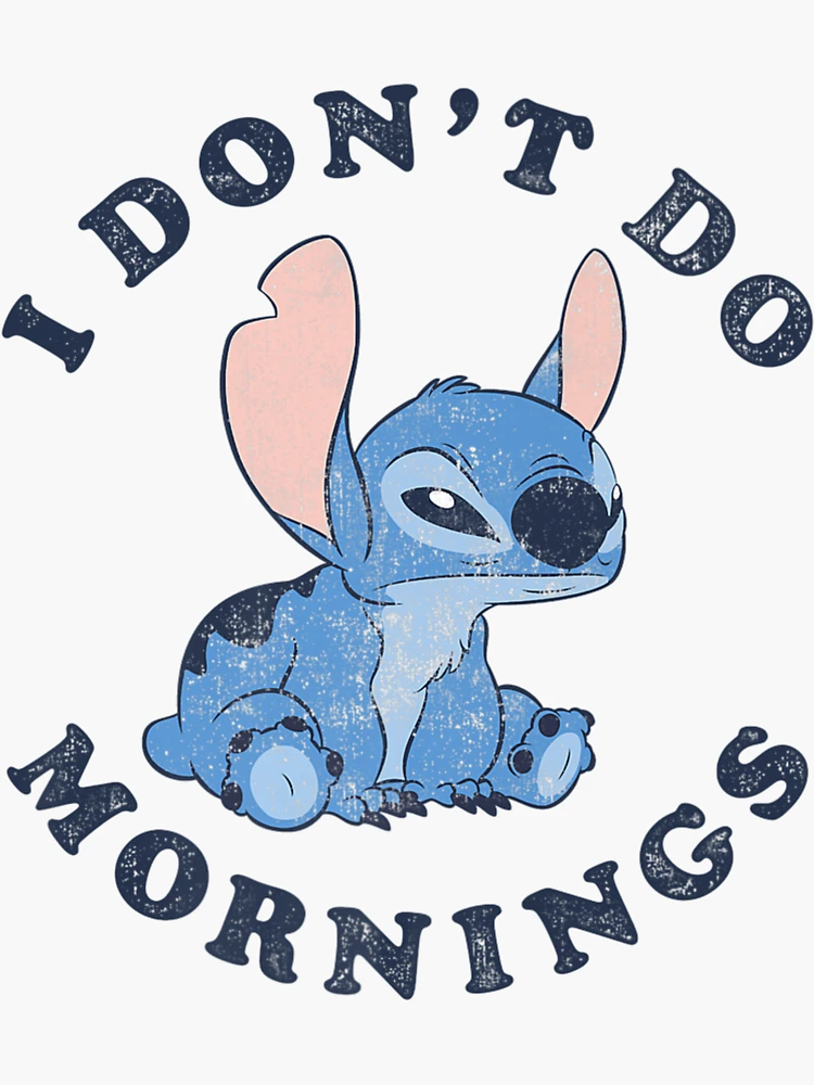 Disney Lilo Stitch Nerdy Stitch Sticker