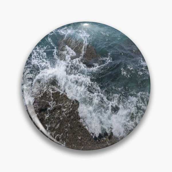 Item preview,   Cute colourful blue sea or ocean or blue water and rocks design designed and sold by BEAUTY ⭐⭐⭐⭐⭐.