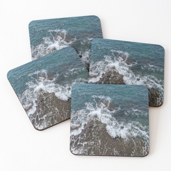 Item preview,   Cute colourful blue sea or ocean or blue water and rocks design designed and sold by BEAUTY ⭐⭐⭐⭐⭐.