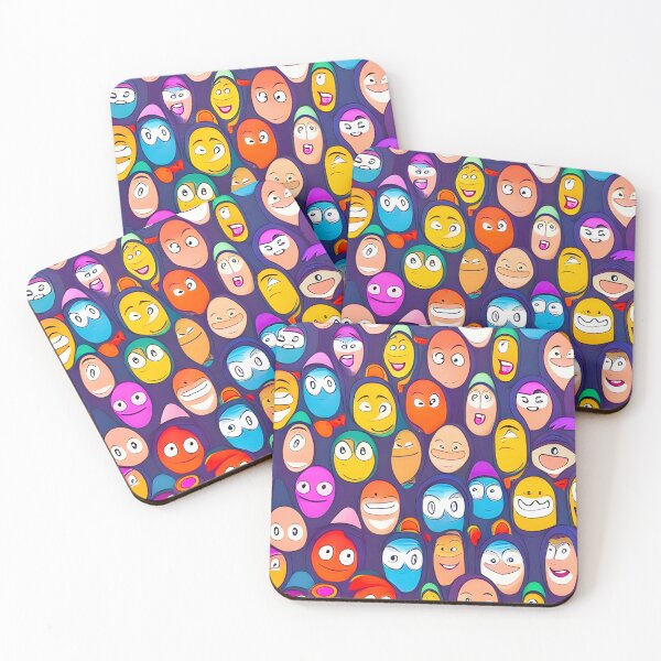 Item preview, Funny Faces designed and sold by IlluminatedPage.