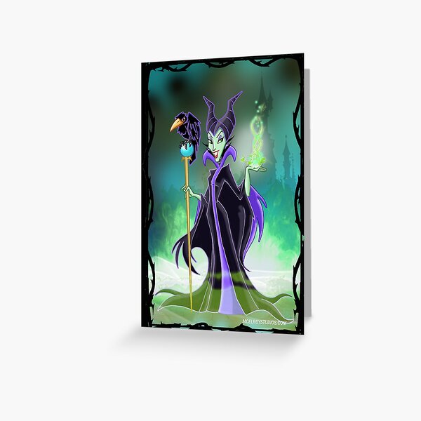 MALEFICENT Greeting Card