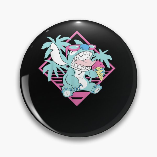 Item preview,  Lilo Amp Stitch Ice Cream Retro 90S Beach   designed and sold by JameDarnell.