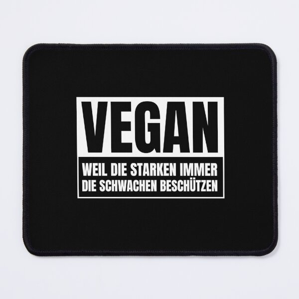 Item preview, VEGAN Because the strong always protect the weak designed and sold by Shirtflyer.