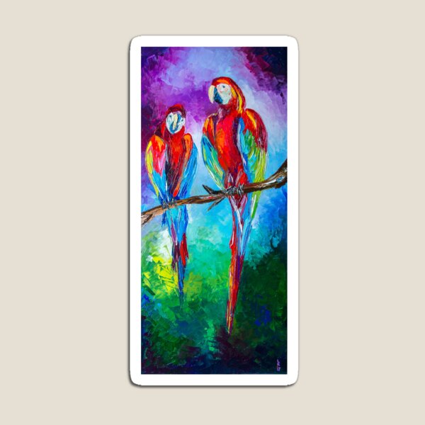 Parrots Magnet