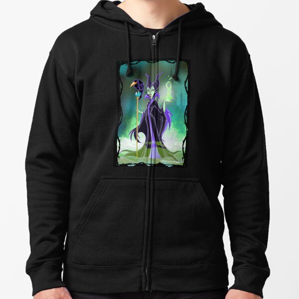 MALEFICENT Zipped Hoodie