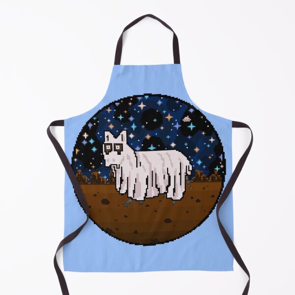 Item preview, Pixel Ghost Doggo designed and sold by SamohtCreates.